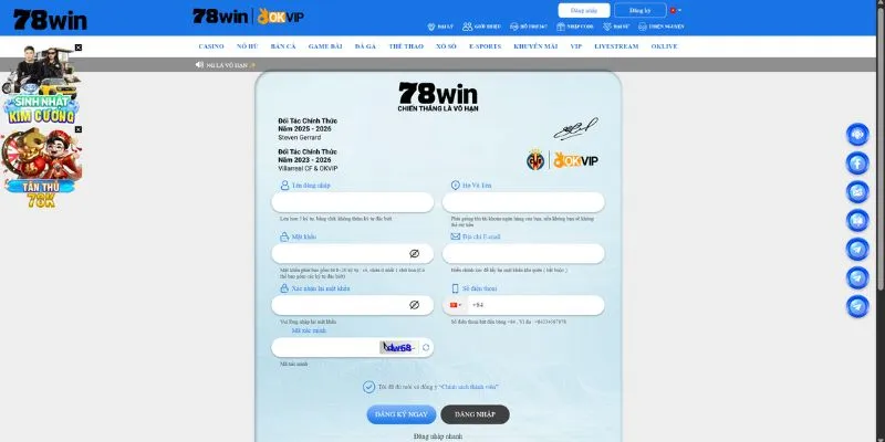 Đăng Ký 78WIN Từ A-Z Cho Người Mới – Đơn Giản, Dễ Hiểu 2025